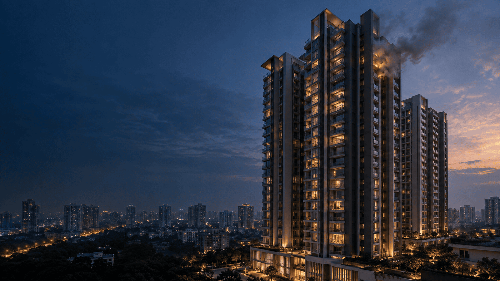 High-rise residential towers